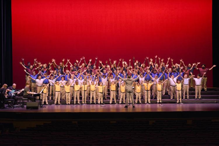 Classical Crossover Simply Three performs with the Phoenix Boys Choir
