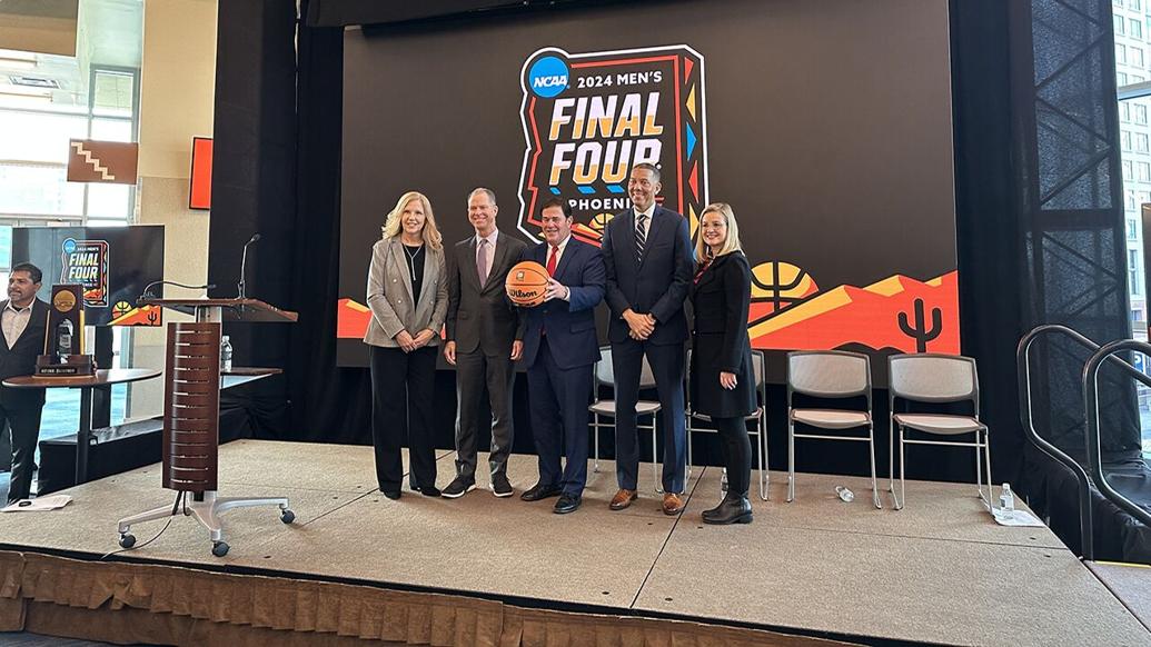 First Glimpse NCAA reveals 2024 Final Four logo for Phoenix Sports