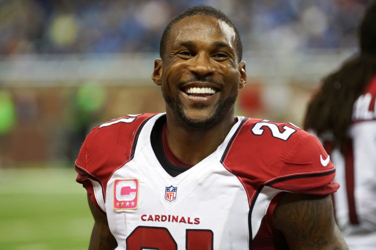 Cardinals Larry Fitzgerald, Patrick Peterson, Chandler Jones