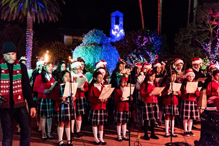 First Christmas Tree Mission San Juan Capistrano Hosts First Christmas