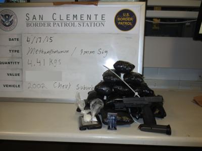 4-17-15-Border Patrol Agents Arrest Man with Meth and Gun_photo 3