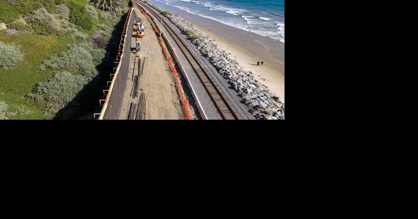 OCTA Work Continues on 1,400-Foot Catchment Wall, Rail Stabilization ...