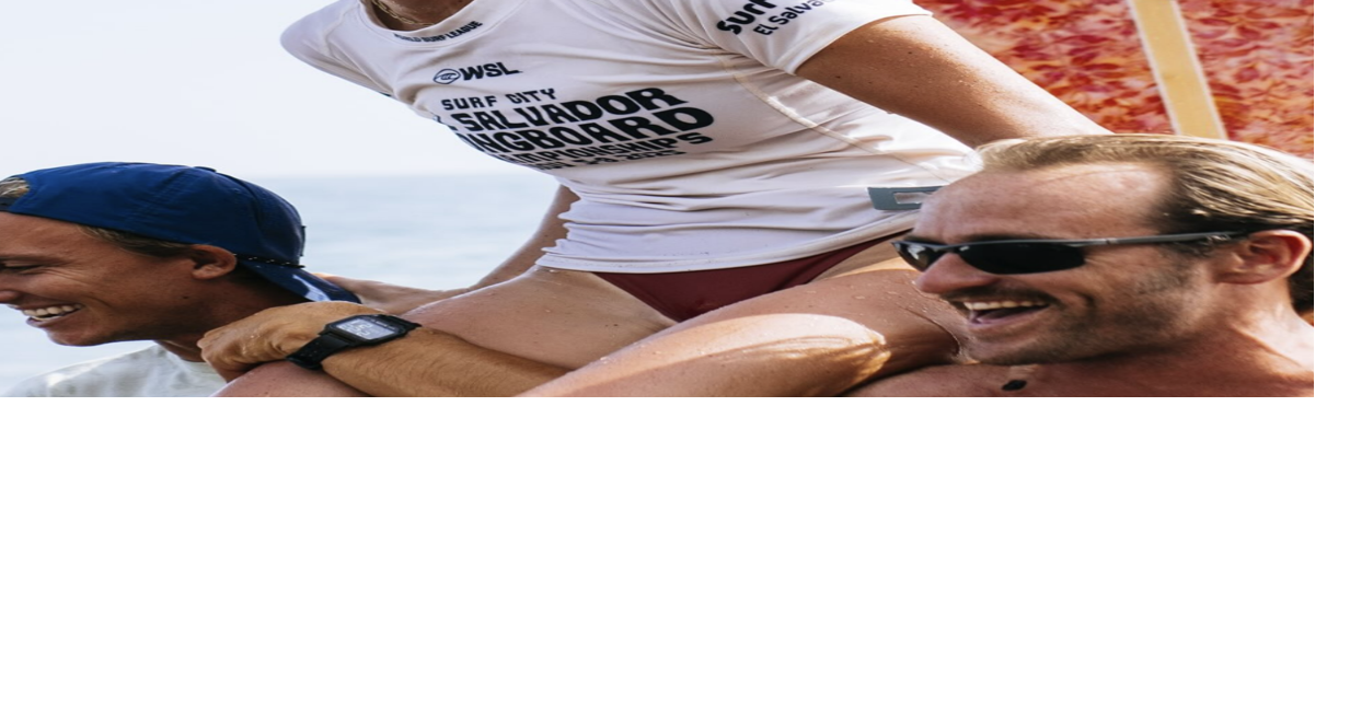 San Clemente’s Rachael Tilly Wins 3rd WSL Longboard World Title