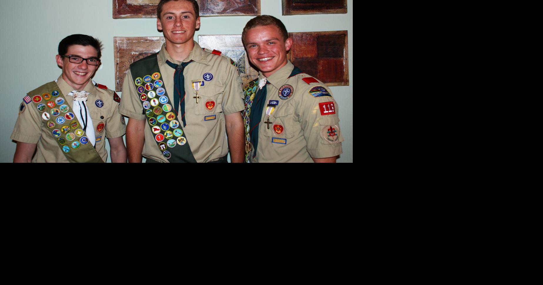 Trio of Scouts Achieve Eagle Rank | Eye on SC | picketfencemedia.com