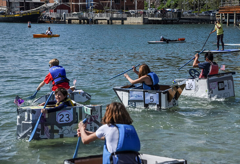 Cardboard Classic Dinghy Dash - Dana Point