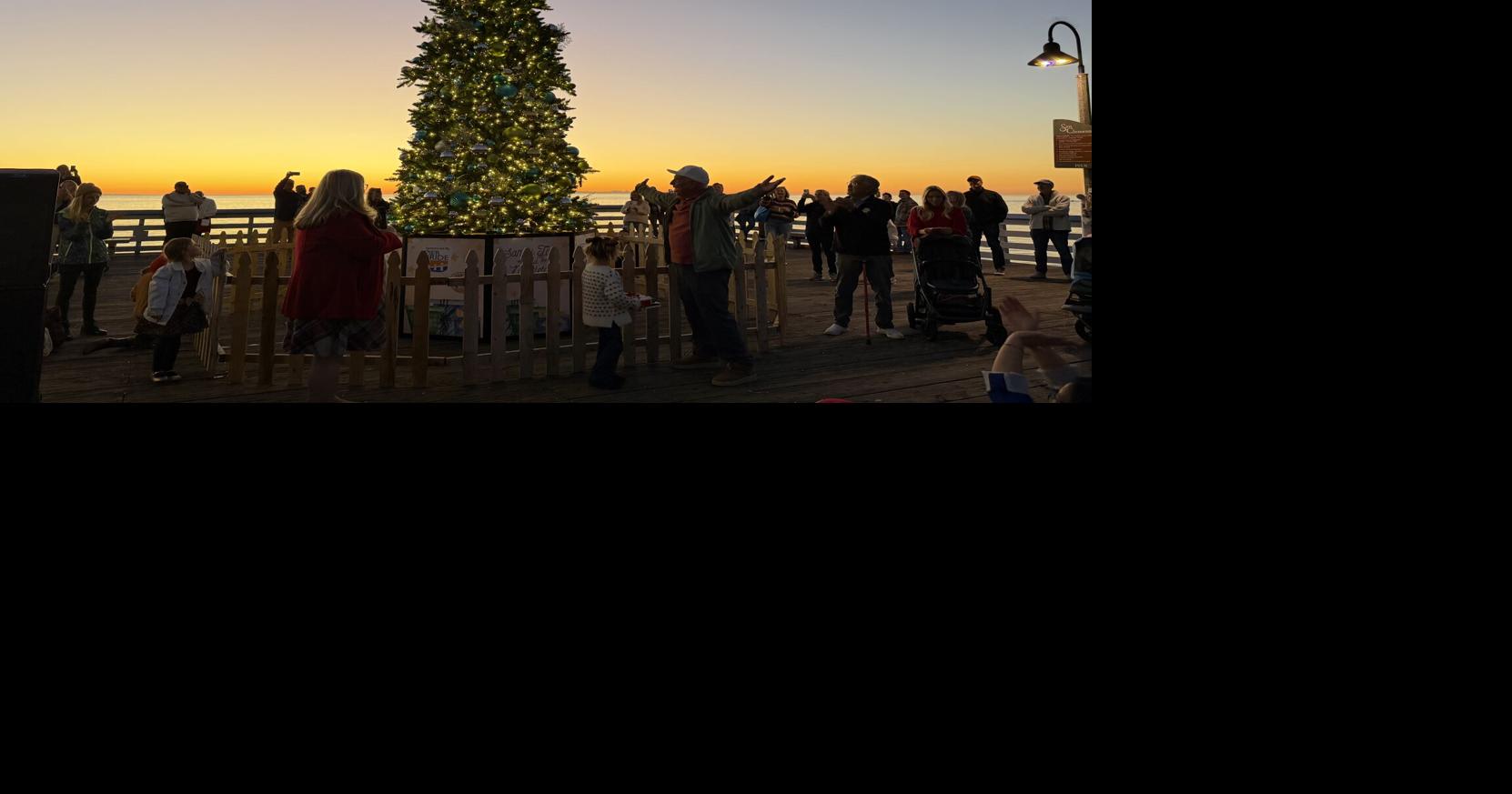 Community Gathers for PierPride’s Tree Lighting at San Clemente Pier