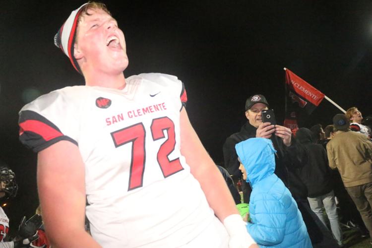 History Made San Clemente High School football team wins CIFSS