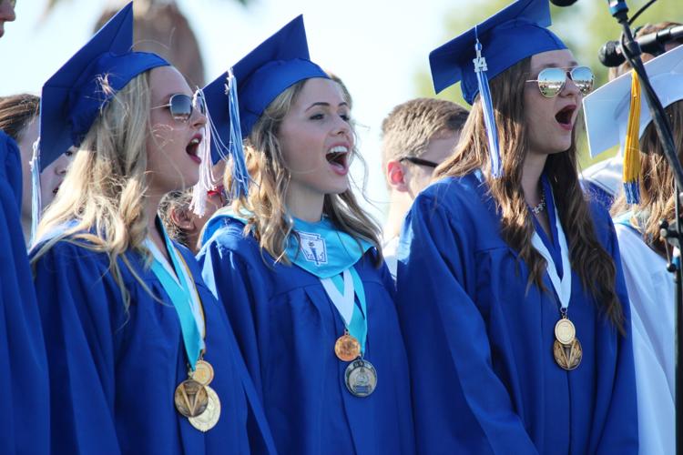Graduates Sing “What I Did For Love”
