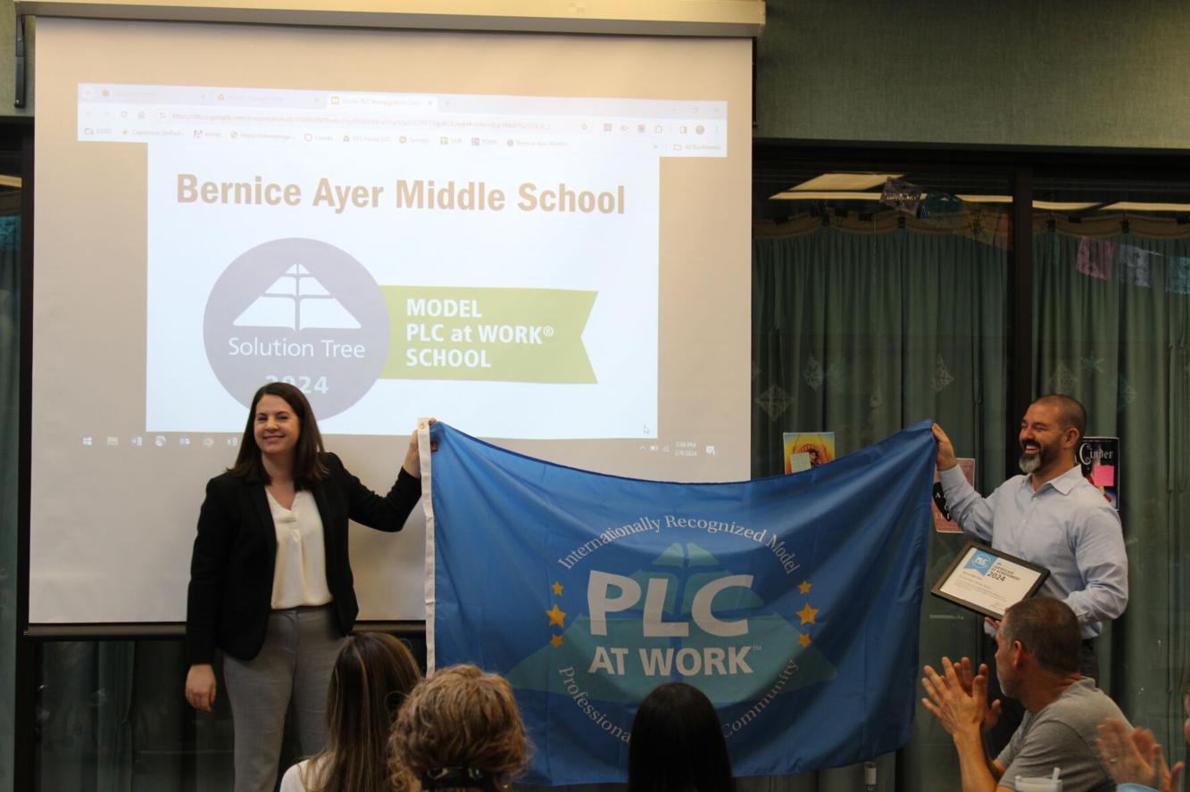 Bernice Ayer Middle School Retains Designation as Collaborative, High