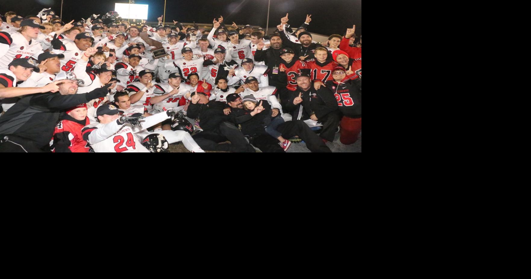 Champions of California: San Clemente Football Team Defeats Del Oro to ...
