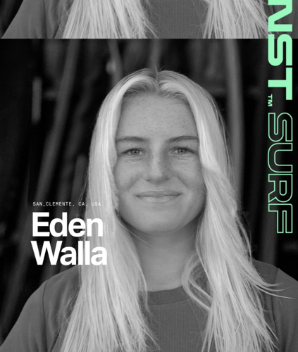 Eden Walla Selected for 2026 Natural Selection Surf
