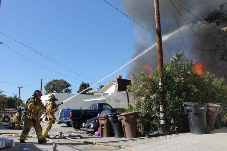 Updated: One Injured in Capo Beach House Fire Tuesday Afternoon ...