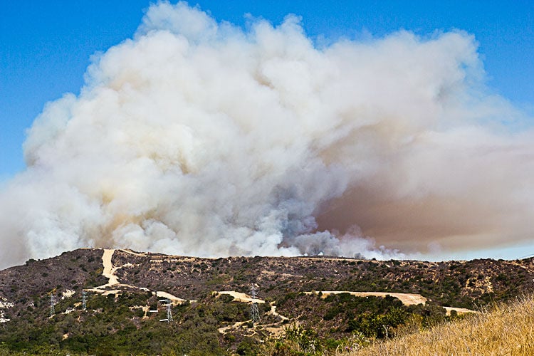 Brushfire Burns 300-acres on Camp Pendleton | | picketfencemedia.com
