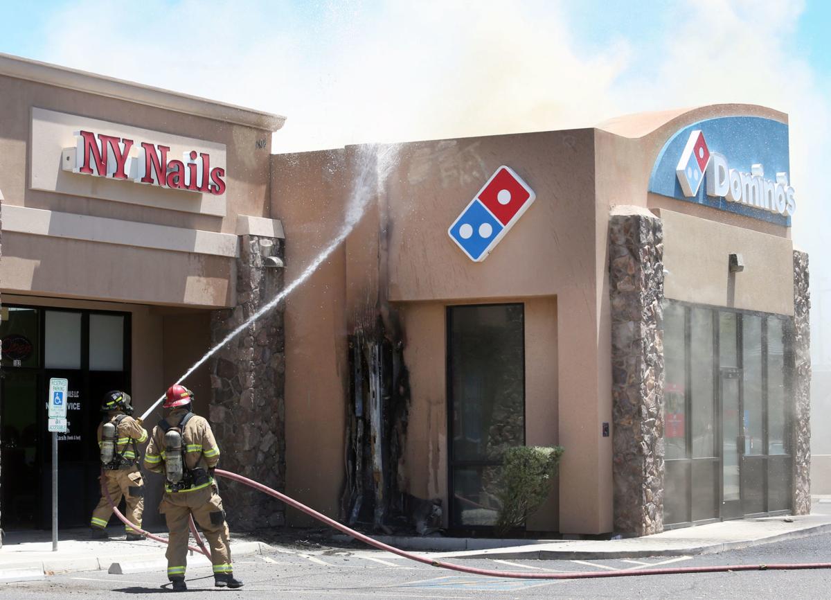 Domino's Fire on Florence Boulevard