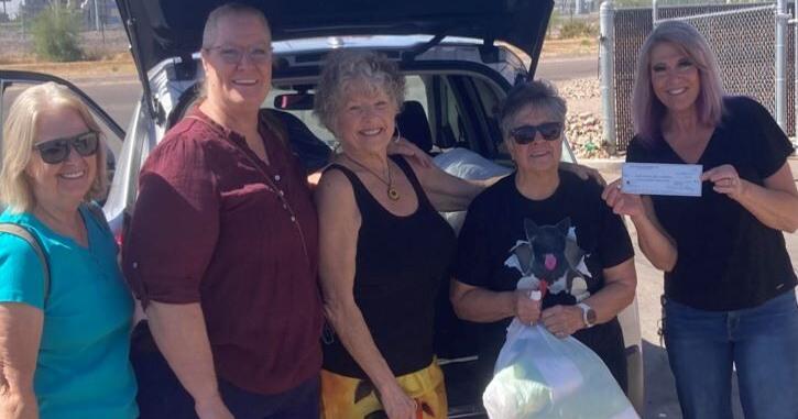 STV Woman's Club supports animal shelter