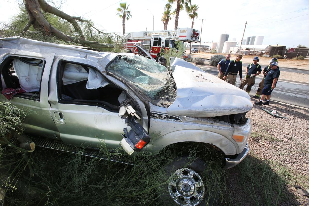 Rollover on Arizona 84