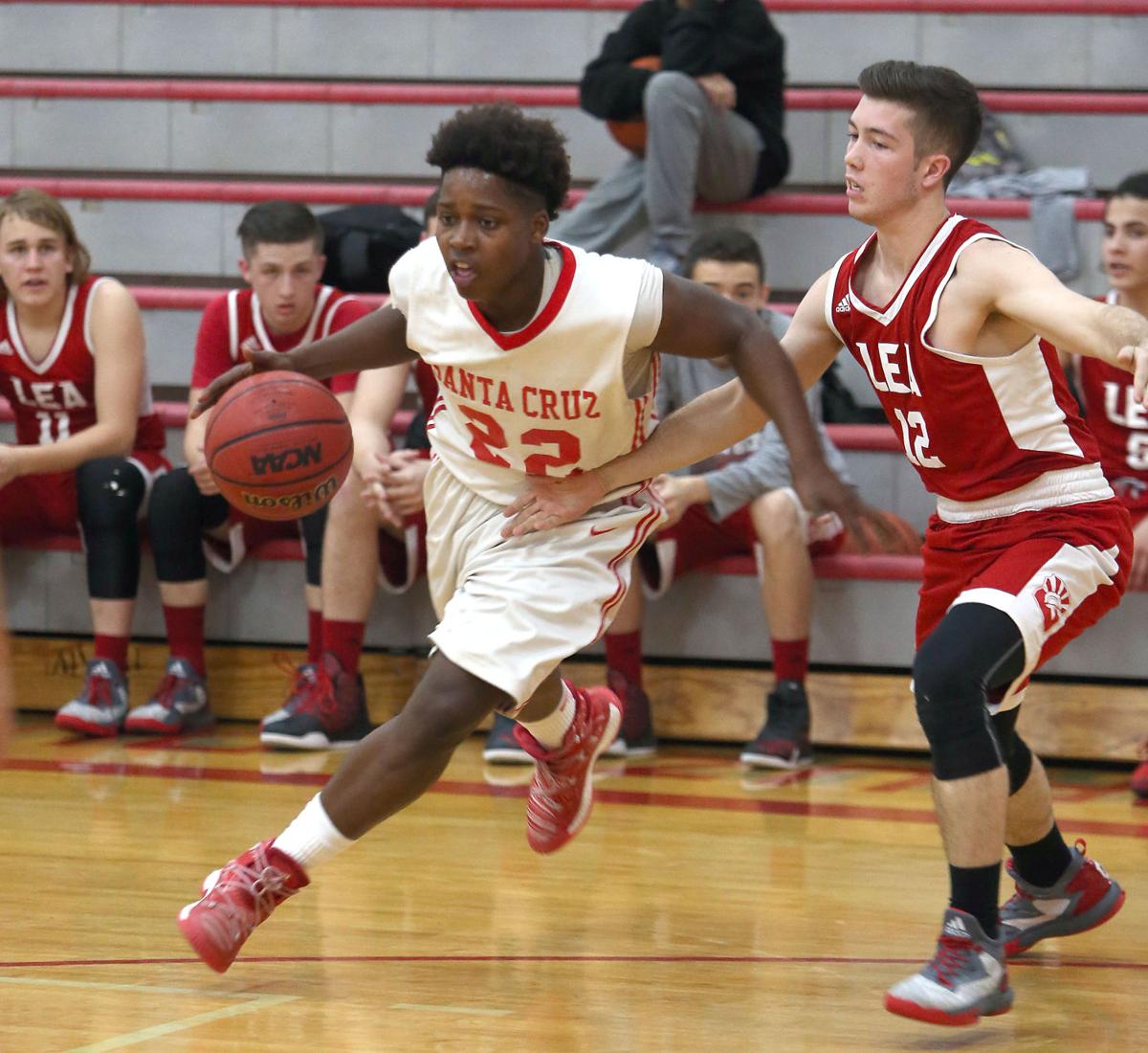 Santa Cruz Vs Leading Edge Academy Boys Basketball Sports