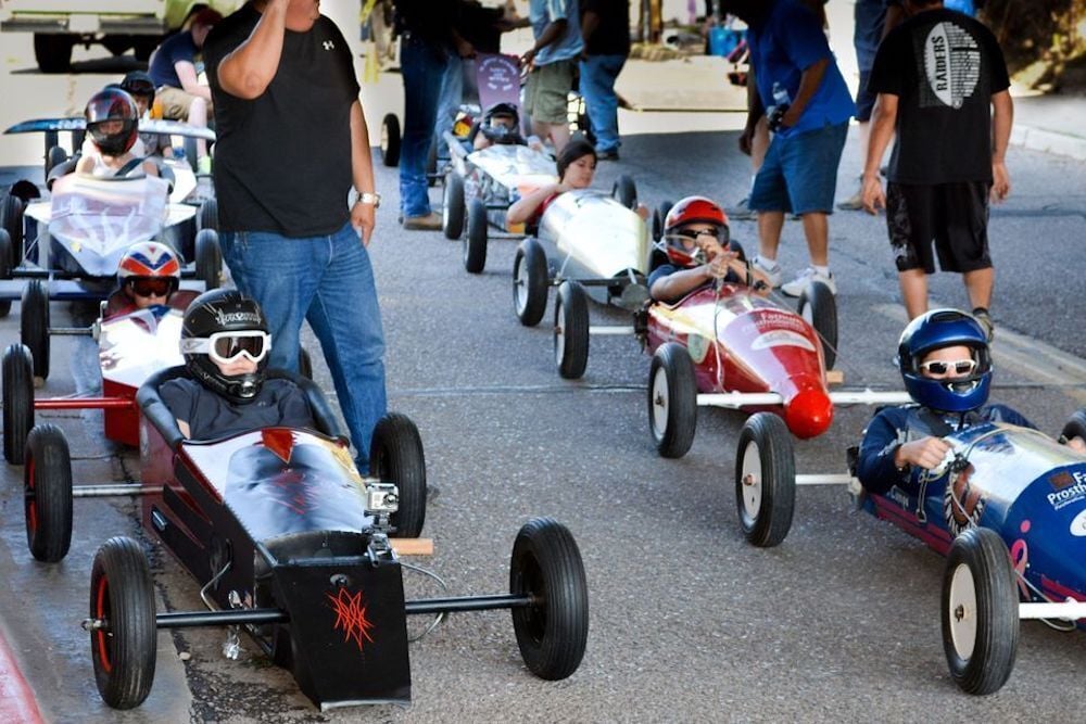 Soap box deals derby race