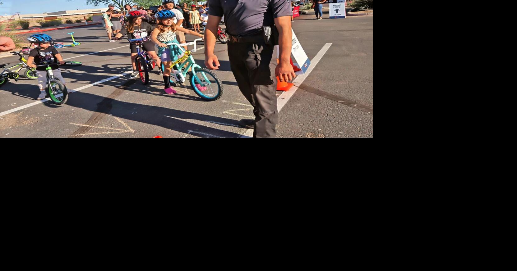 Maricopa PD holds inaugural bicycle rodeo