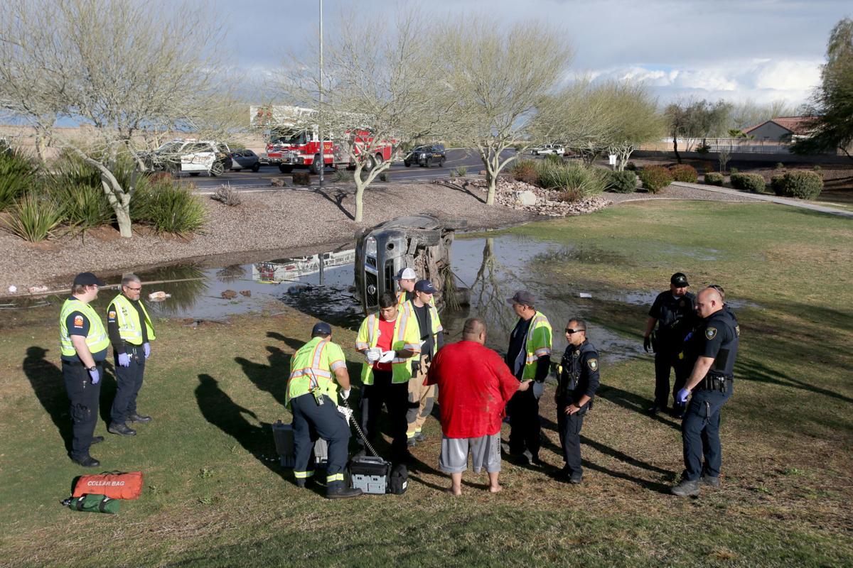 Rollover on Arizola Road