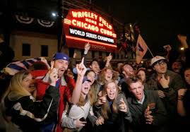 Chicago Cubs celebrate with selfie at massive rally