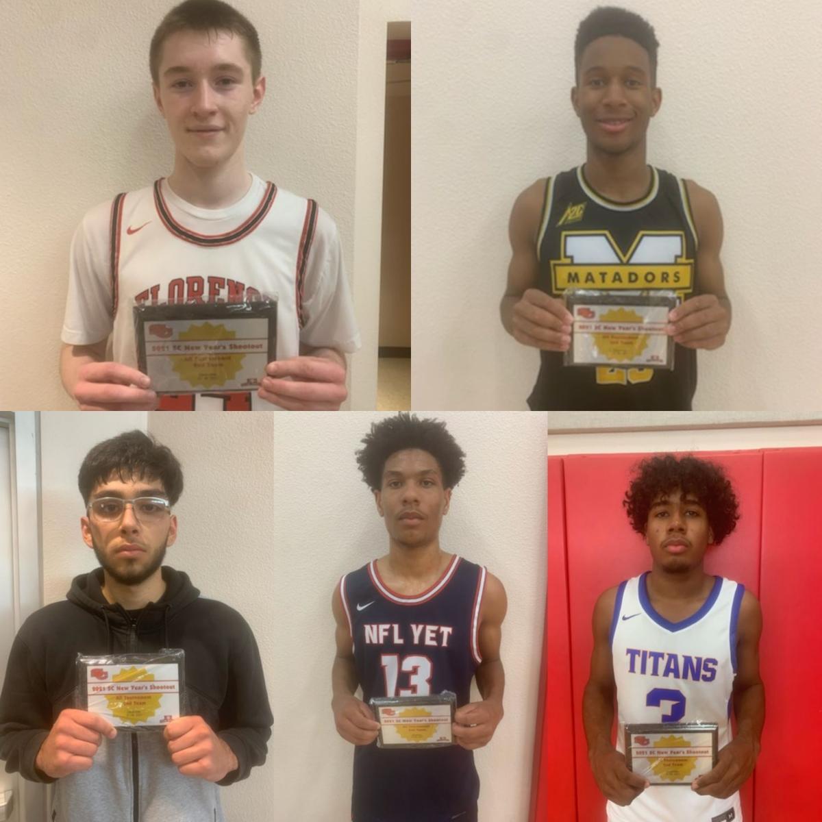 New Year's Shootout All-Tournament Second Team