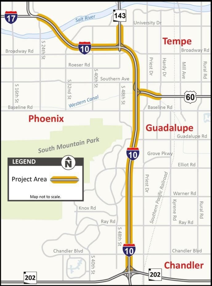 Two Major Freeway Projects This Year Will Benefit Pinal Commuters Pinalcentral Com