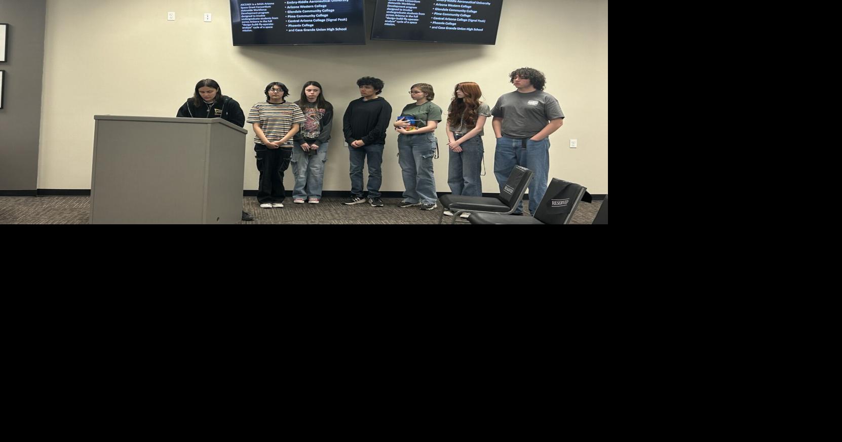 CGUHS Near Space makes presentation | Education | pinalcentral.com