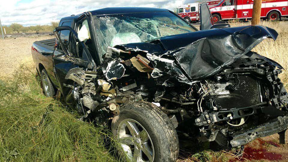 Eloy crash closes intersection News