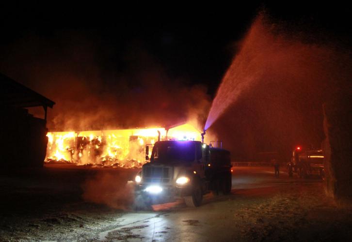Milky Way Dairy hay fire | News | pinalcentral.com
