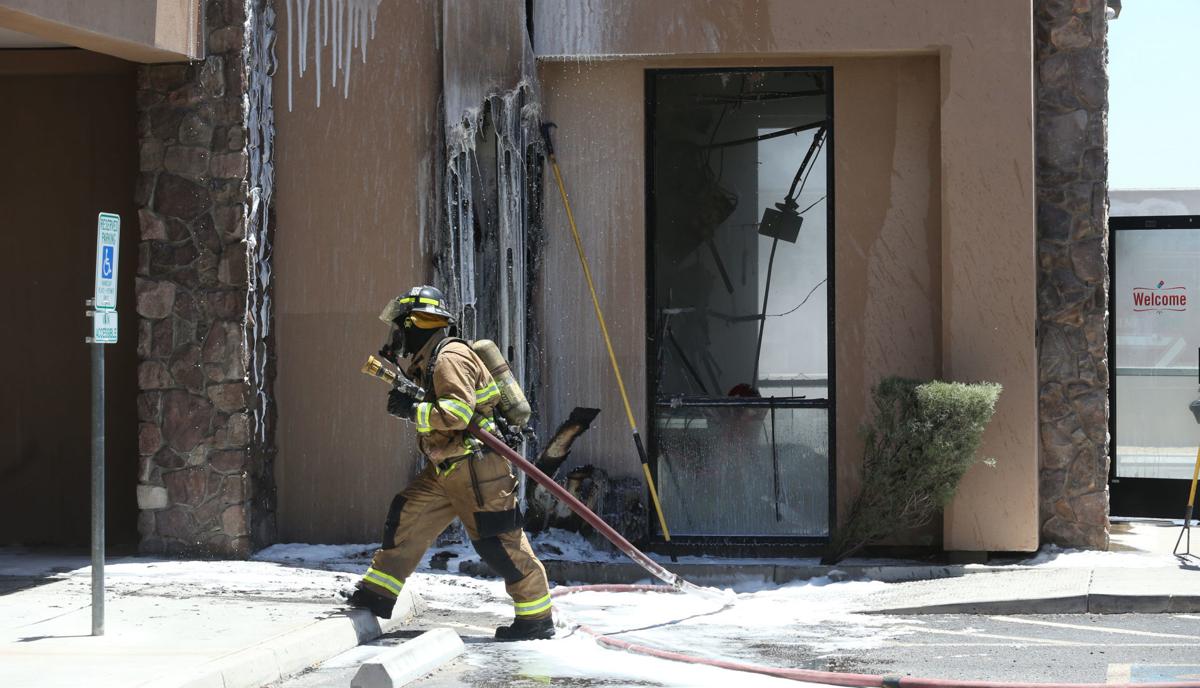 Domino's Fire on Florence Boulevard