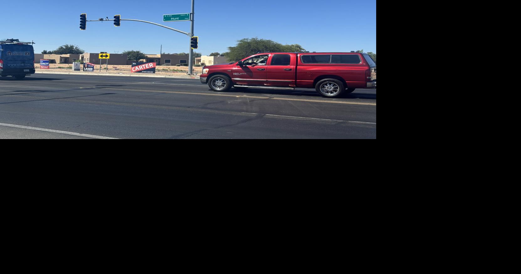 Hunt Highway to receive pavement repair
