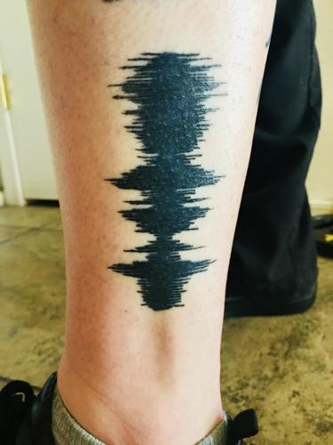 Soundwave tattoos allow people to play audio clips through app | Arizona  News 