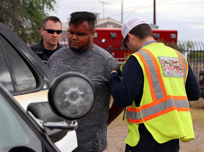 Eloy First Responders mock accident Villa Oasis 5/7/19 News