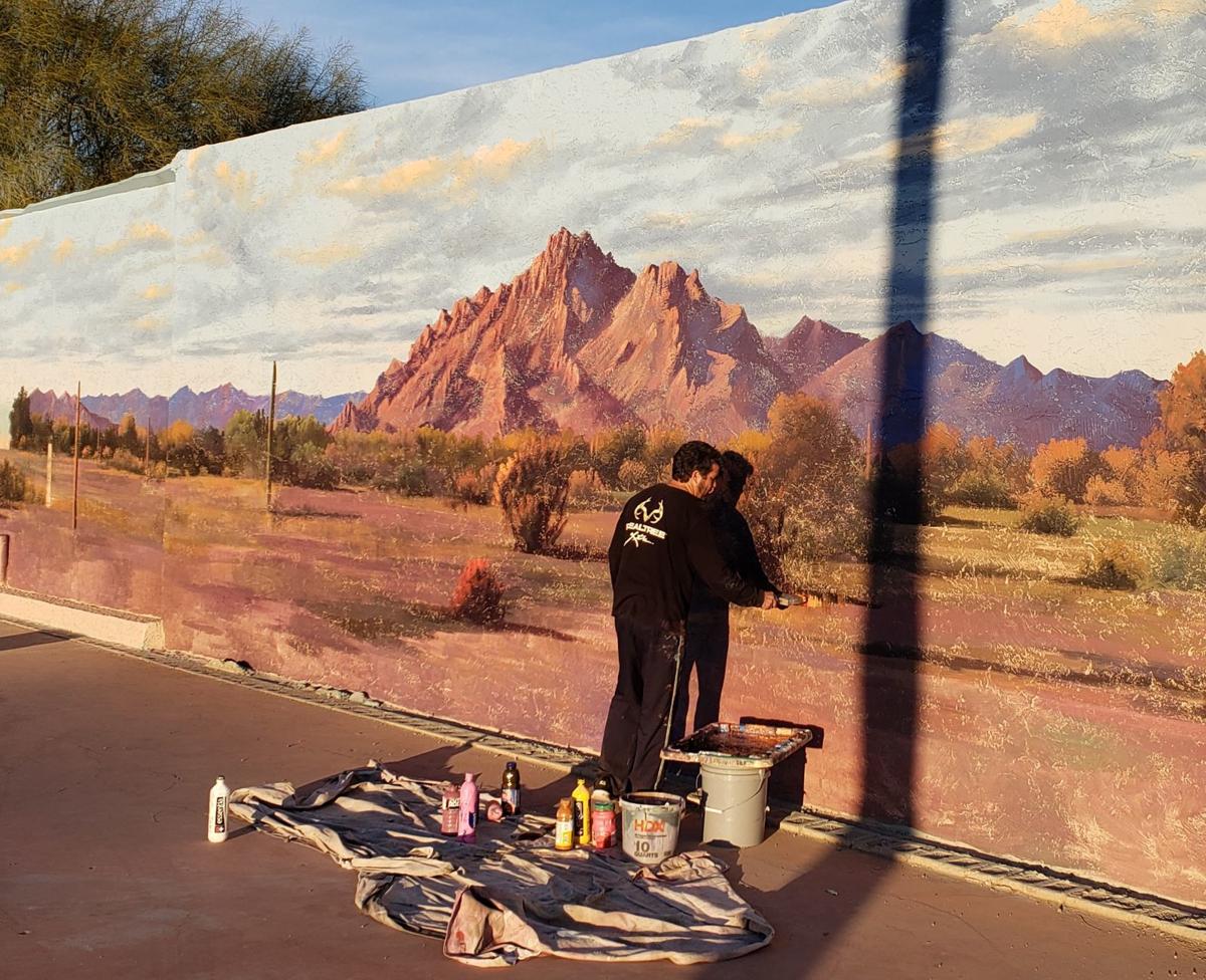 CG muralist turns prominent Coolidge Avenue wall into work of art News