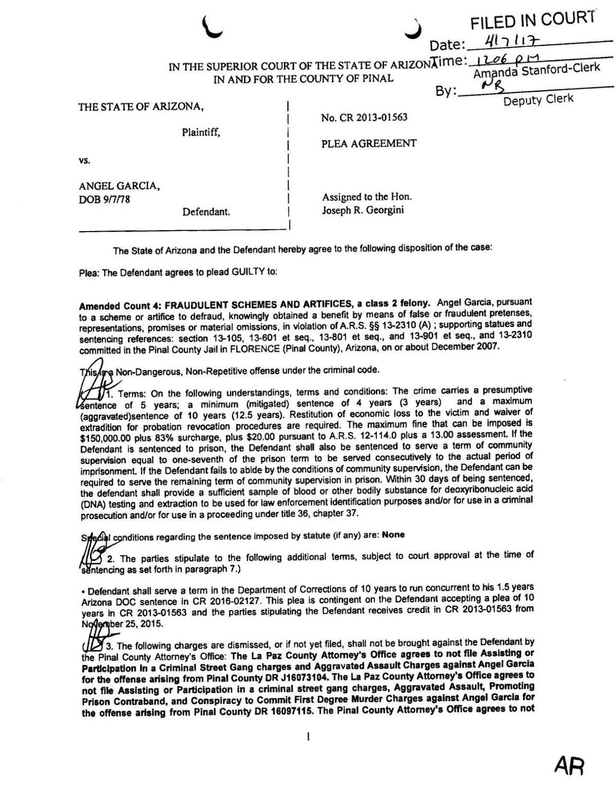 Numerous Charges Dismissed For Alleged Mexican Mafia Leader Area News Pinalcentral Com