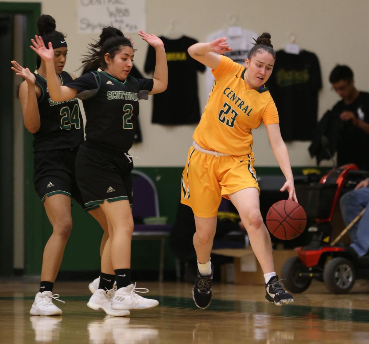 Central vs. Scottsdale women's basketball 1/24/18