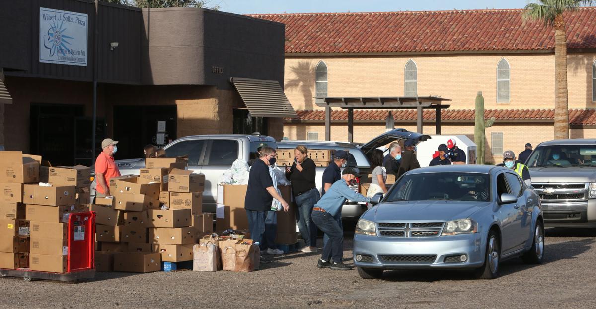 St. Vincent de Paul’s Thanksgiving food boxes