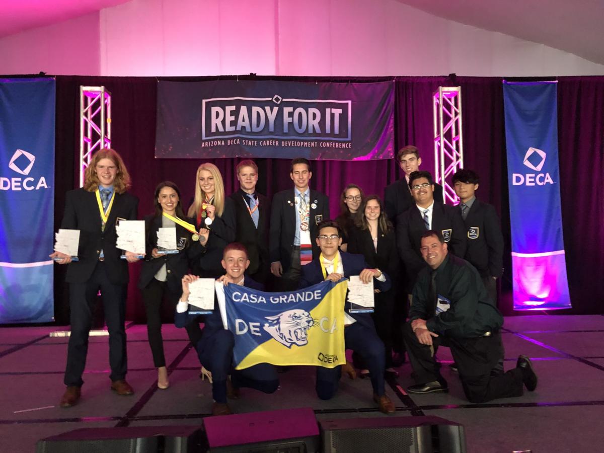 Cguhs Deca Wins State Awards Education Pinalcentral Com