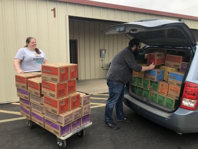 Girl Scout cookies arrive