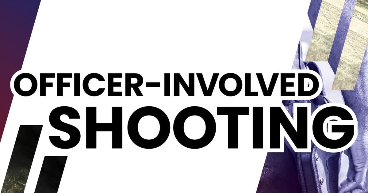 Man hospitalized after officer