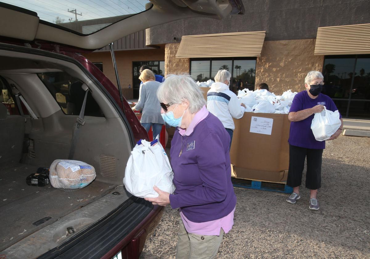 St. Vincent de Paul’s Thanksgiving food boxes