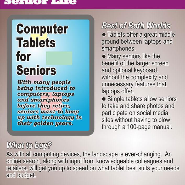Computer Tablets for Seniors: Easy Tech for Golden Years