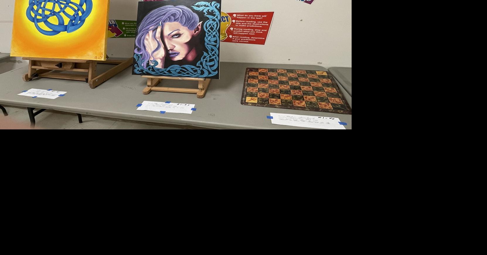 Red Rock inmates show off creative ability through art show News