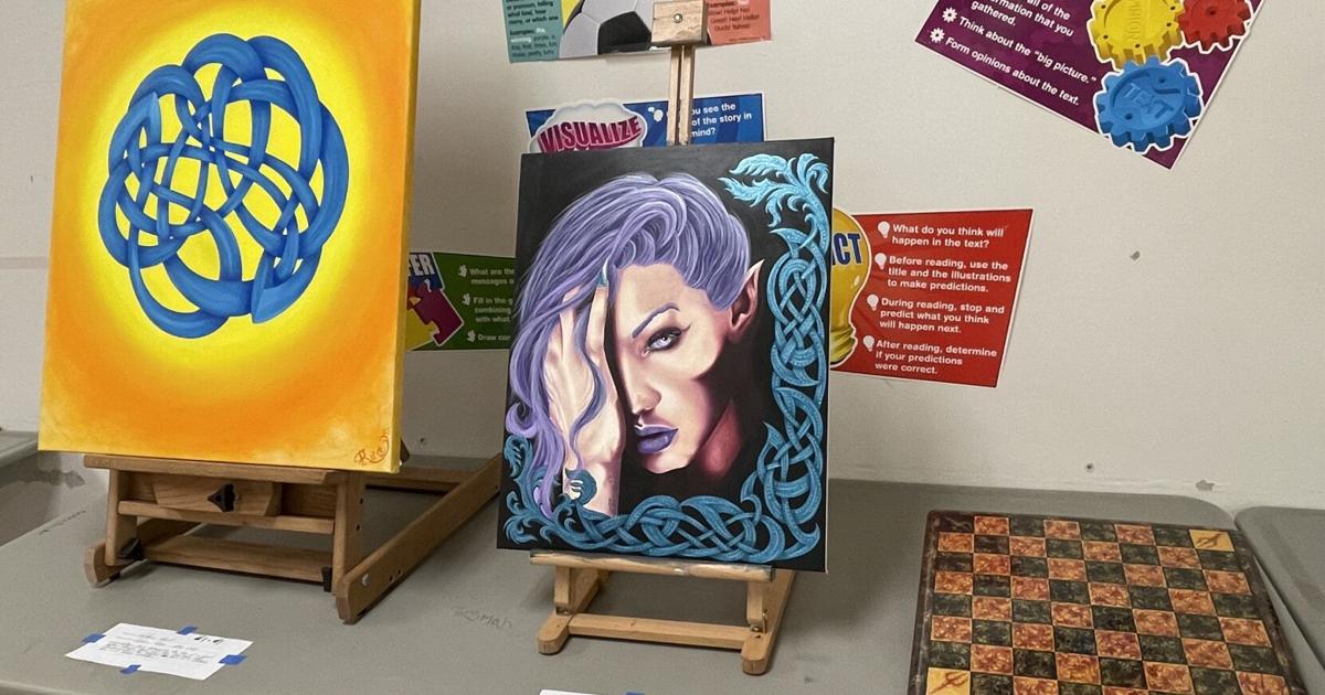 Red Rock inmates show off creative ability through art show News