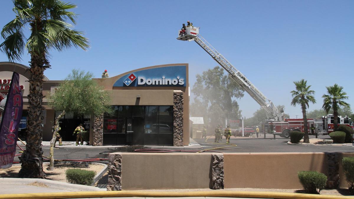 Domino's Fire on Florence Boulevard