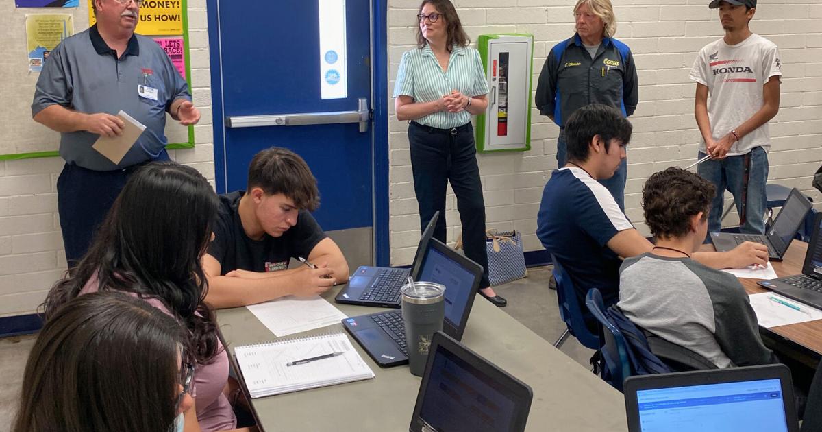 CG auto shop owner encourages high school students Casa Grande Area