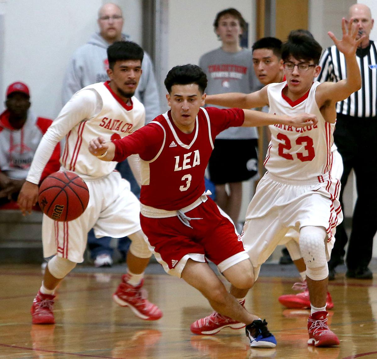 Santa Cruz vs. Leading Edge Academy boys basketball ...