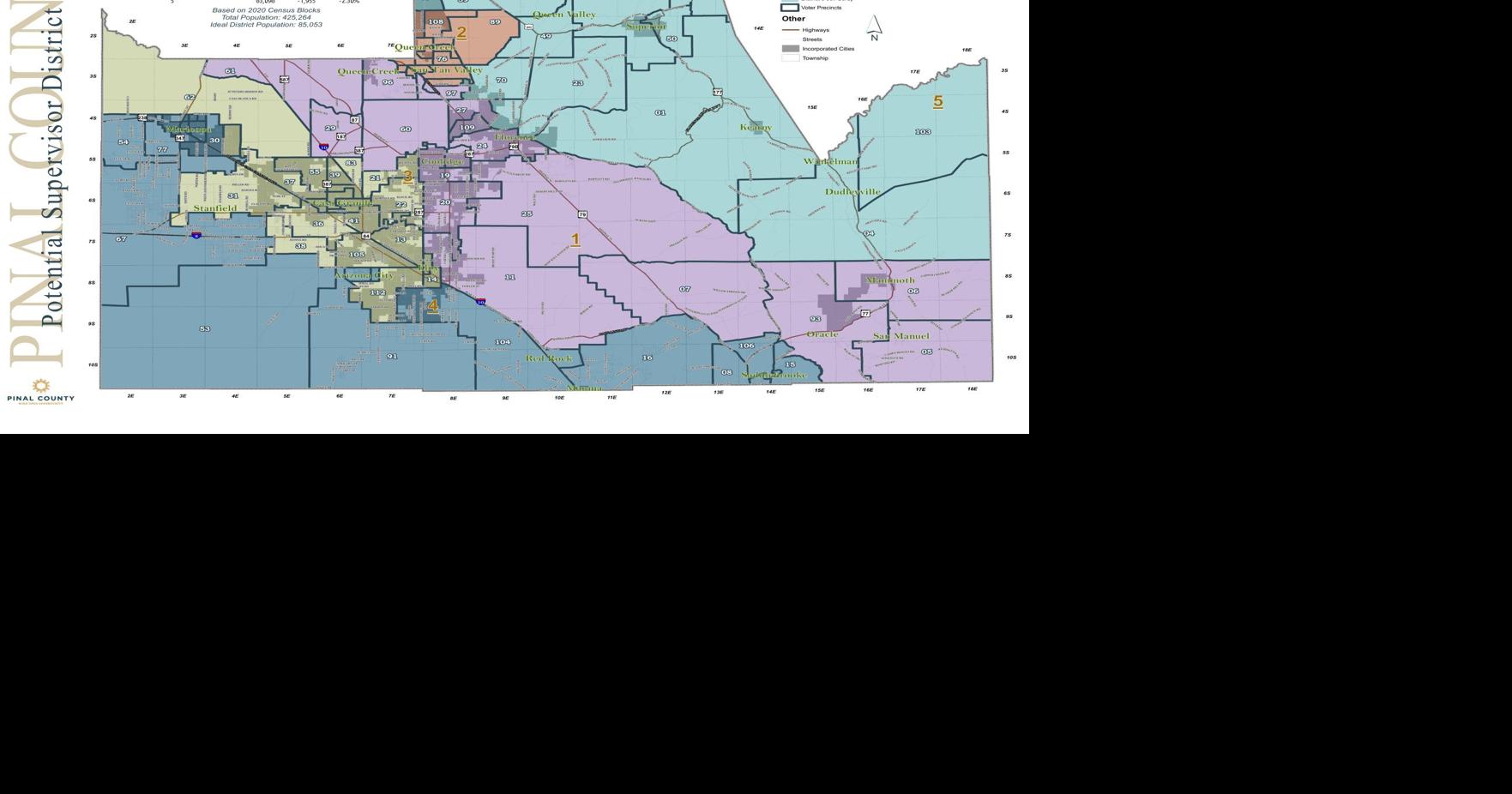 Mayor, councilmembers say new district map ignores Maricopans' concerns ...
