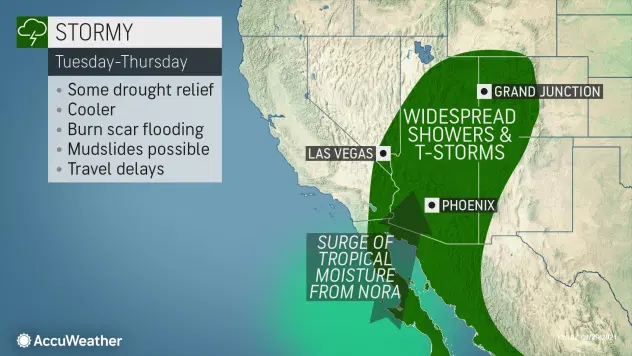 Tropical Storm Nora To Impact Arizona Arizona News Pinalcentral Com